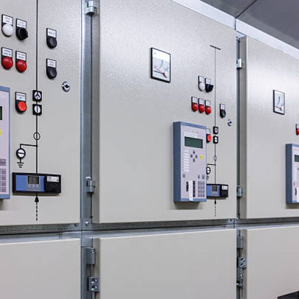 Electrical switchgear in substation